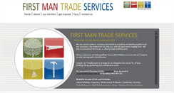 Desktop Screenshot of firstman.com.au